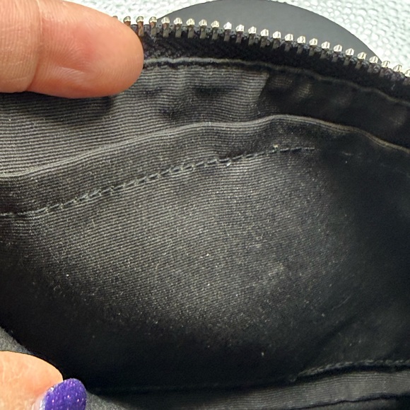 Coach Nolita 19 wristlet/pouch with a red heart appliqué. - Picture 14 of 16